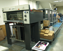 Heidelberg 4-color printing machine